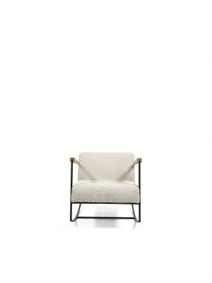 Fauteuil 1 place Tissu Rembourrage Siège nouveau Design de fauteuil de luxe Lounge