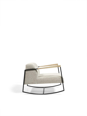 Fauteuil 1 place Tissu Rembourrage Siège nouveau Design de fauteuil de luxe Lounge