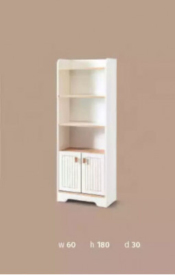 Étagère Armoire Bibliothèque Armoires Meuble Polyvalent Marron 180x60x30