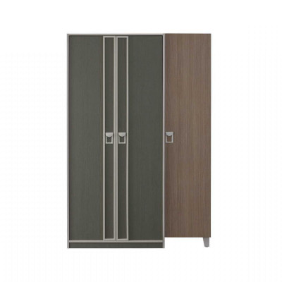 Armoire en bois Armoire Armoire pour enfants Armoire Bois Gris Design