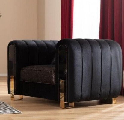 Ensemble de canapés modernes avec canapé trois places fauteuil ensemble luxueux canapés tissu meubles de luxe