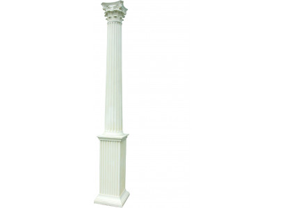 313 cm Style colonne XXL 1900 Style antique grec ancien Restaurant Café