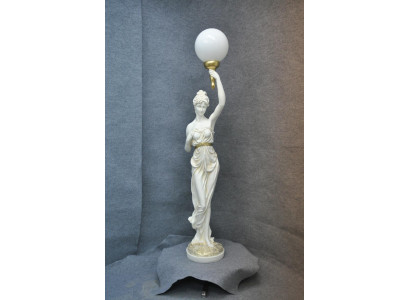 XXL Lustre sur pied de design - Lampadaire 153 cm, sculpture figurine statue