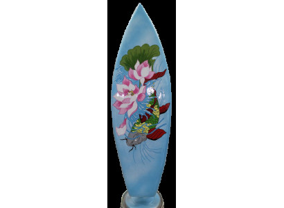 Sculptures de planche de surf en forme de figurine design moderne, nouvelles statues de figures artisanales.