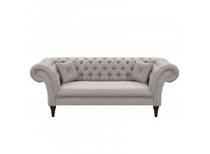 Canapé Chesterfield ensemble 3+2 Canapé Canapé Rembourrage Design Cuir Tissu Ensembles