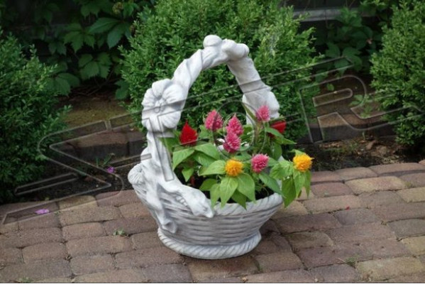 Cache-pot pot de fleur décoration nature jardin figure vases pots de fleurs