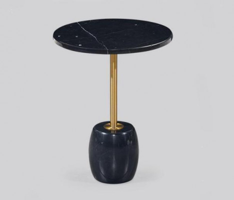 Table basse noire Table basse de luxe Table basse de salon Design Tables d'appoint