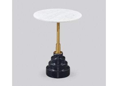 Tables d'appoint Salon Rond Haute qualité Moderne de luxe Table basse Marbre