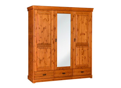 Armoire Armoire en bois Mobilier de chambre Étagère Penderies Vêtements Armoire xxl