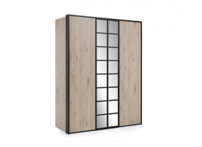 Armoire Marron Mobilier en Bois Design Luxueux Mobilier de Chambre Moderne