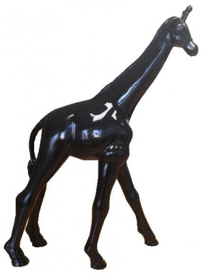 Chiffres de designer Décorations modernes Statue de girafe de jardin Sculpture Sculptures