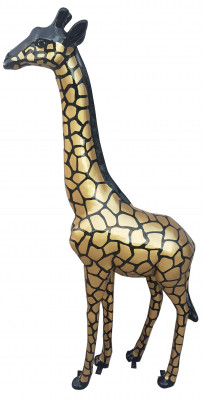 Sculpture de girafe designer Figurine Statue Figures modernes Statues Décoration Décoration Jardin nouvelle