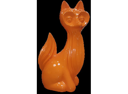 Chiffres Statues abstraites Designer Loft Sculptures colorées Renard Figure abstraite