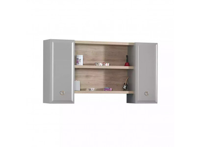 Armoire murale Armoire murale Chambre d'enfants Étagère en bois Gris Design