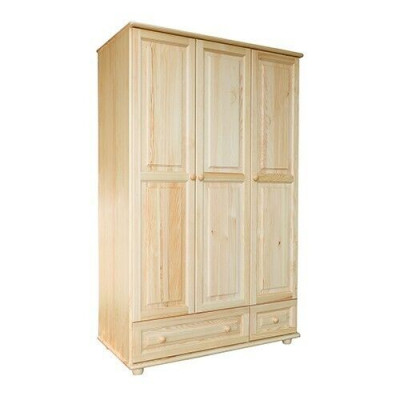 Armoire en bois massif de chambre à coucher en bois véritable fait main Armoires en bois