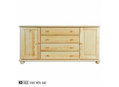 Buffet Commode en bois massif Buffet Armoire Mobilier Commodes en bois Massif Buffet Bas nouveau