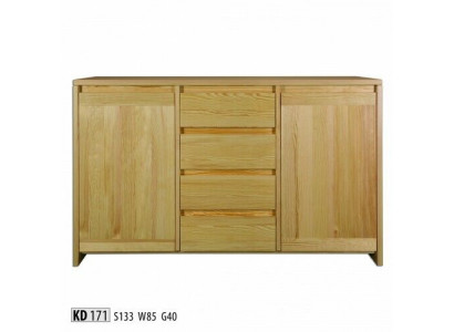 Bahut de qualité en bois massif Commodes Meubles Commodes Bois massif Meuble bas neuf Bahut Armoire