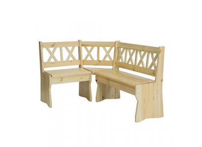 Coin banc banc en bois banc solide bancs Coin repas Cuisine zone à manger Bois massif Meubles en bois nouveau coin repas