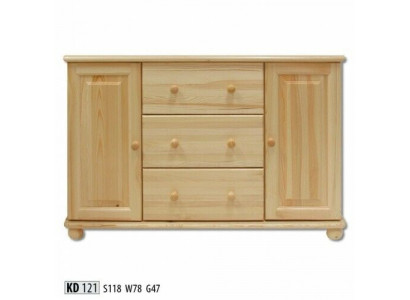 Coffre solide Commode Buffets Commode Bois massif Armoires neuves Meuble de buffet Armoire