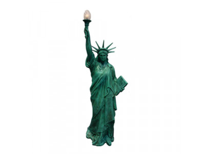 Statue de la Liberté Figure Sculpture Lampe de sol Liberty Éclairage d'ambiance Luminaire