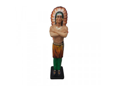 Statue de figures d'indiens Statues Figure Sculptures Sculpture Natives 192cm.