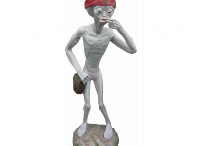 Alien Stoner Drôle Figurine Décorative Statue Sculpture 132 cm Figures Statues Sculptures