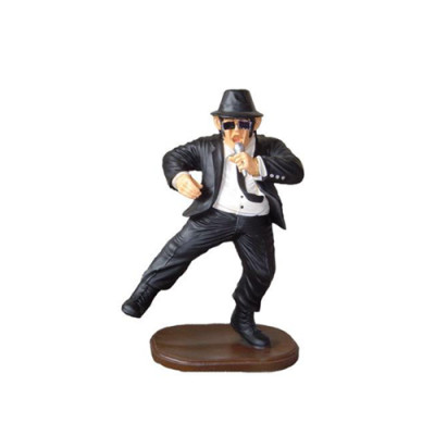 Figure décorative Statue Sculpture 90 cm Figures Statues Sculptures Danse Hommes Noirs P121