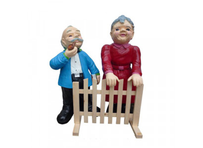 Pensionnaire Figurine Décorative Statue Sculpture 80 cm Figurines Statues Sculptures Grand-Mère Grand-Père P41 - Pensionnaire Figurine Décorative Statue Sculpture 80 cm Figurines Statues Sculptures Grand-Mère Grand-Père P41