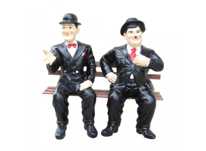 Figure décorative statue sculpture 60 cm figures statues sculptures Laurel Hardy P90