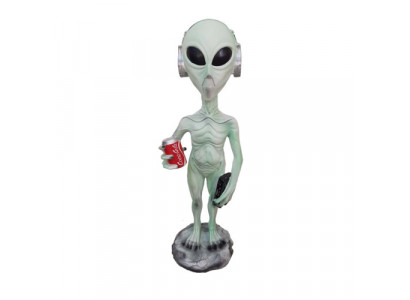 Figure décorative d'alien Statue Sculpture 92 cm Figures Statues Sculptures Abstrait P135