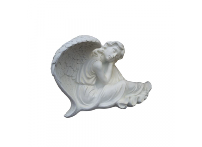 Figurine décorative statue sculpture 40x70 cm figures statues sculptures ange de jardin R109