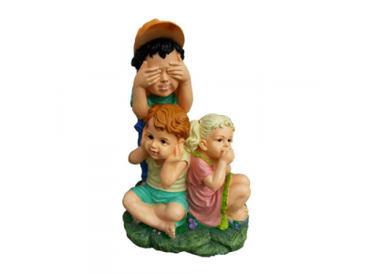 Figurine décorative Statue Sculpture 48 cm Figurines Statues Sculptures Cacher les enfants