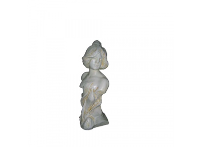 Figurine décorative statue sculpture de 55 cm figures statues sculptures buste dame nouveau R10