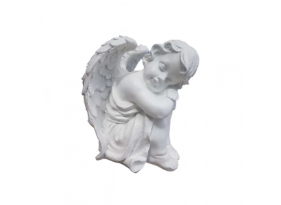 Figurine décorative d'ange statue sculpture 41 cm figures statues sculptures décorations de tombe