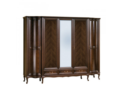 Armoires classiques Armoire 5 portes Bois nouveau Mobilier italien