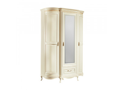 Armoire classique, unité murale de garde-robe, garde-robe avec miroir VSchrank-3D-G