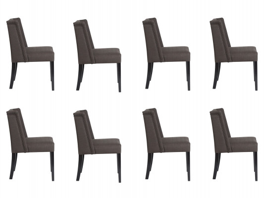 8x Chaises Chaise Rembourrage Design Lounge Club Siège Lehn Suite Fauteuil Vento neuf