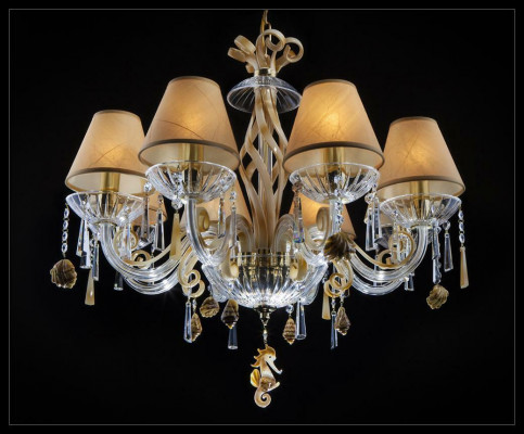 Lustre en cristal Plafonnier lampe suspendue lumière Bohème