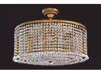 Lustre Lustre Lampe de plafond Or Luxe Luminaire Lampe