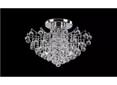 Lustre suspendu en argent, lustre en argent, lampes de plafond suspendues, bijoux de plafond suspendus