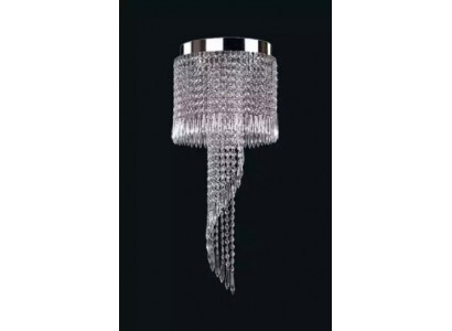 Lustre Suspension Chrome Lampe de salon Luminaire 30x70