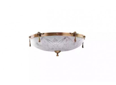 Lustre Lampe de plafond Gris Lustre Verre Or