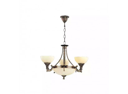 Lustre Plafonnier Lustre Plafonnier Lampe en verre Beige Lampes neuves