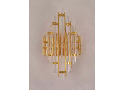 Lustre mural lampes de couloir design salon luxe nouvelle or