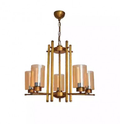 Plafonnier Lampe de salon Suspension Lustre Verre nouveau luminaire de luxe