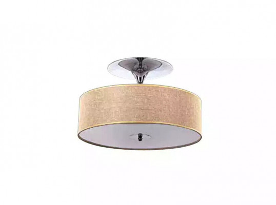 Lustre plafonnier luminaire moderne Suspension Salon luxe 50x30 Chrome