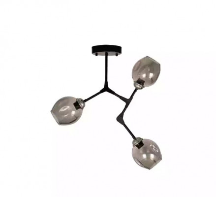 Lustre Lustre Plafonnier Lampe de plafond Lampes Modernes Noires