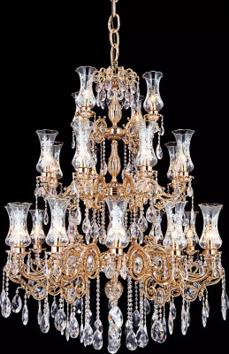 Lustre royal en cristal pour le salon, plafonnier luxueux