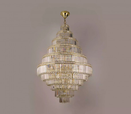 Lustre Lampe Suspendue Lampes en Cristal Lampe de Plafond 120x140