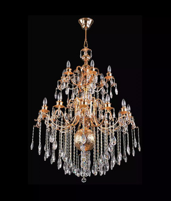 Lustre Lampe suspendue Lampe en cristal Plafonnier Lampes 96x155